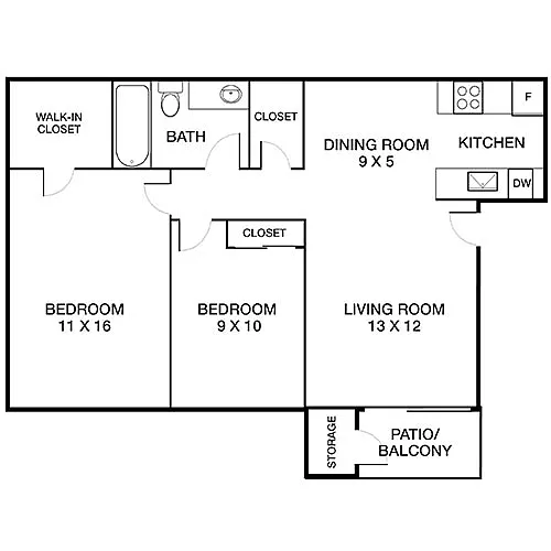 Floor plan The Cabrillo Premier