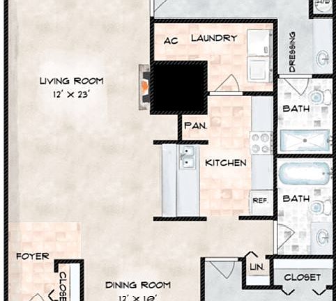 2nd image of 524 Sun Valley Vlg Unit 105