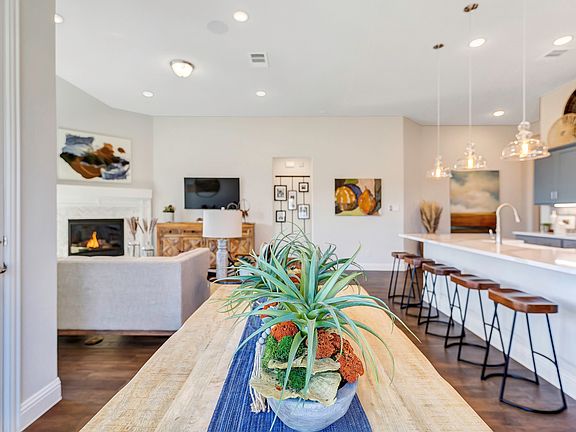 Dining area near kitchen