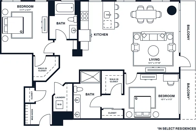 Floor plan B19