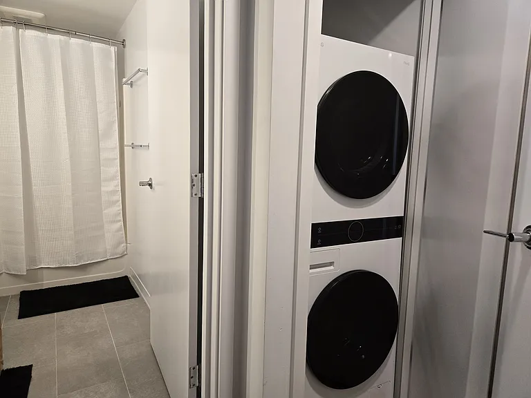 Washer and dryer