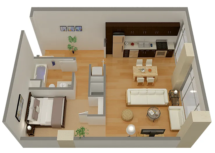 Floor plan A21