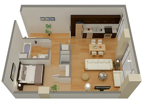 Floor plan A21