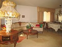 living room and formal dining room