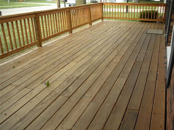 New front deck