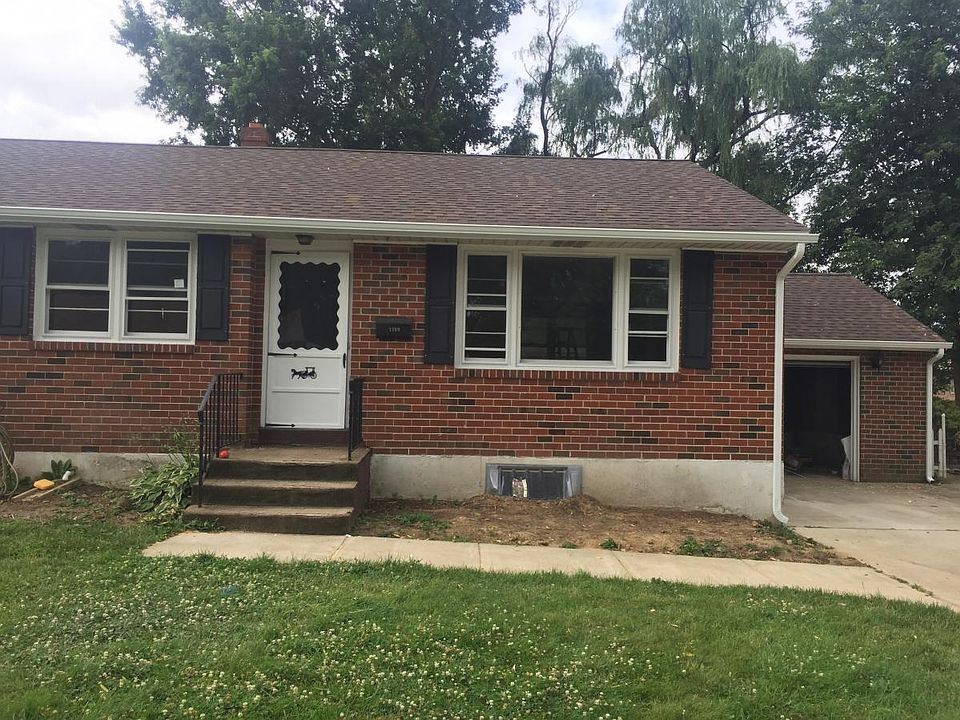 Front with garage