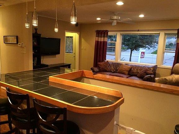 View from Kitchen -Great Rm