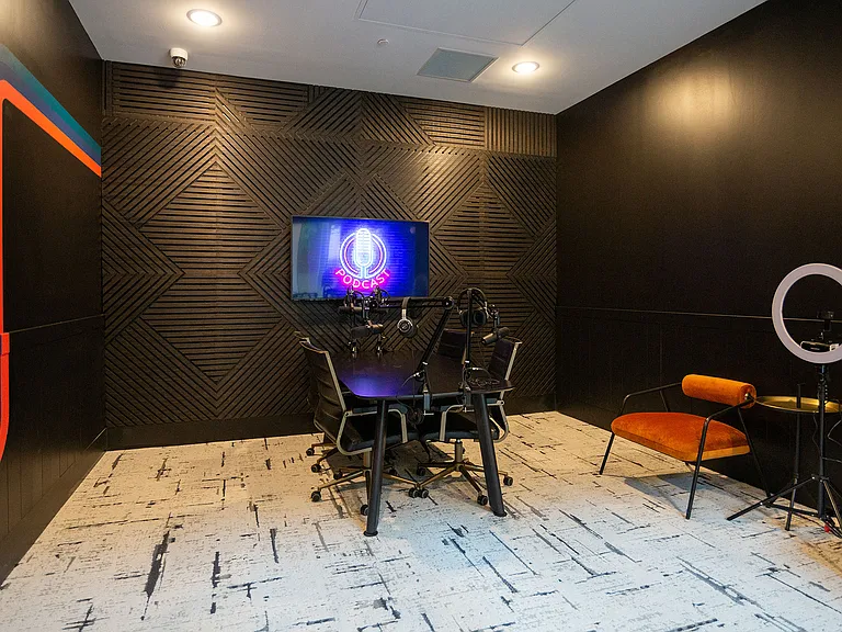Professional Podcasting Studio