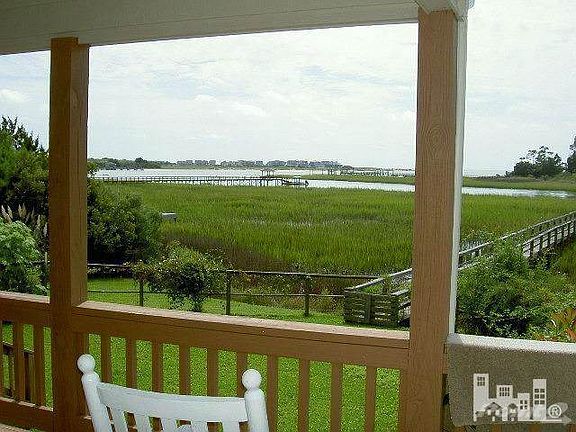 View of ICW/Ocean from first floor porch