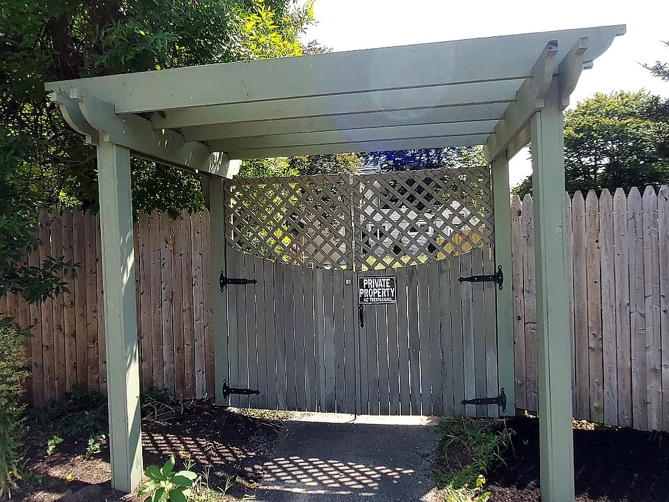 gate from the parking