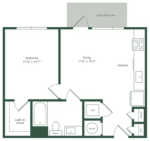Floor plan A1