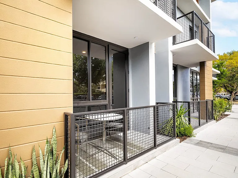 Signature Collection Townhome patio