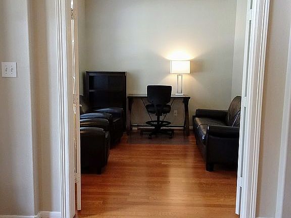 Front Office w French doors