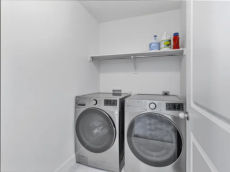laundry room upstairs