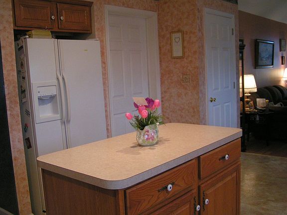 Center isle and pantry closet