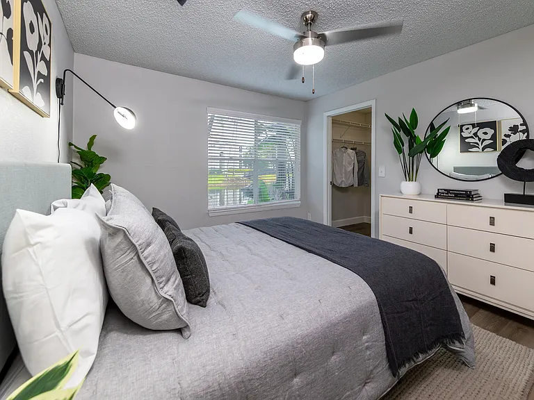 Revel in stunning bedrooms equipped with a robust closet with built-in organizers.