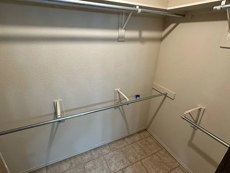 Walk-in Master closet
