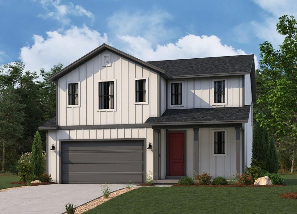 Lanner Plan, Modern Farmhouse Elevation