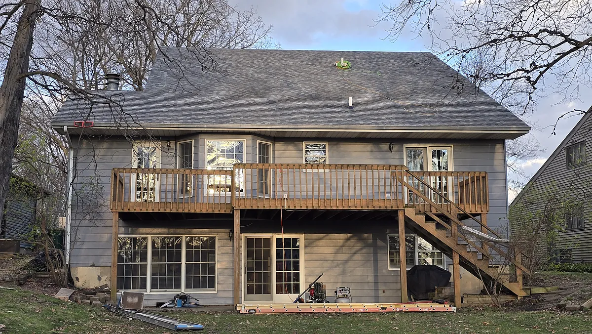 Rear exterior - 2119 Hidden Valley Dr