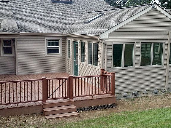 Deck and Sunroom