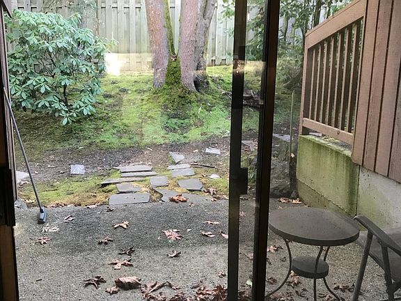 Backyard with storage