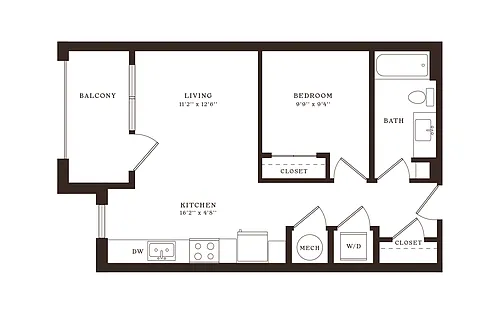 Floor plan Fort