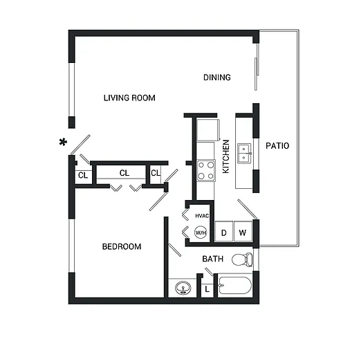 Floor plan A1 Brookside