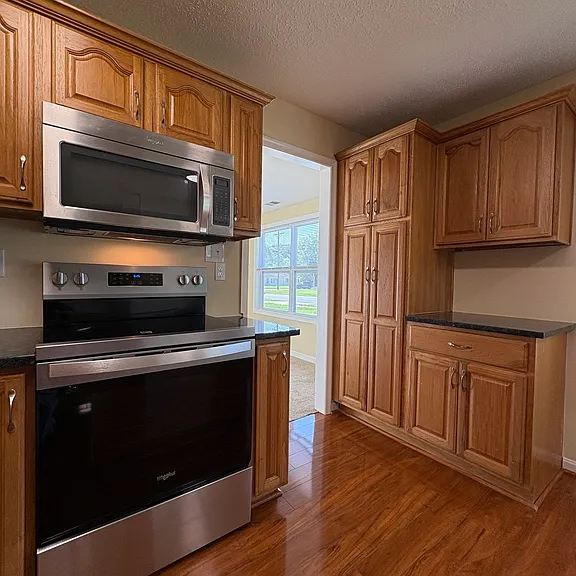 View of Kitchen Entrance into Family Room