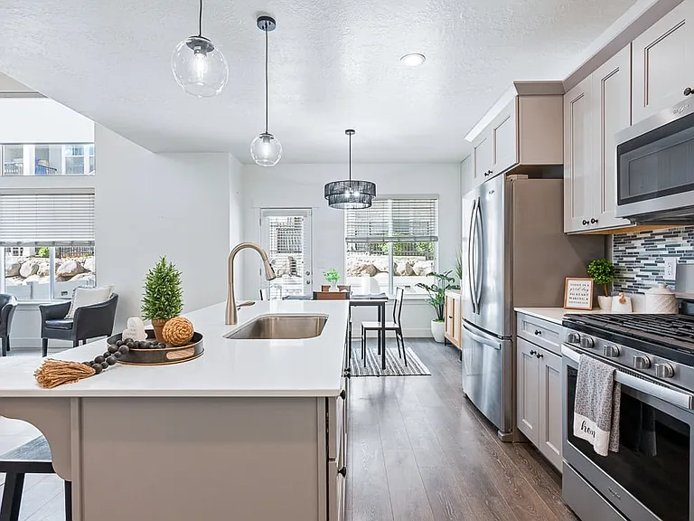 Open floorplan living