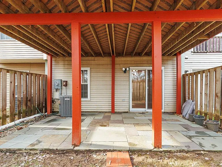 Stone Patio & Backyard