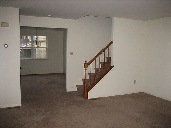 Living Area into Dining Area
