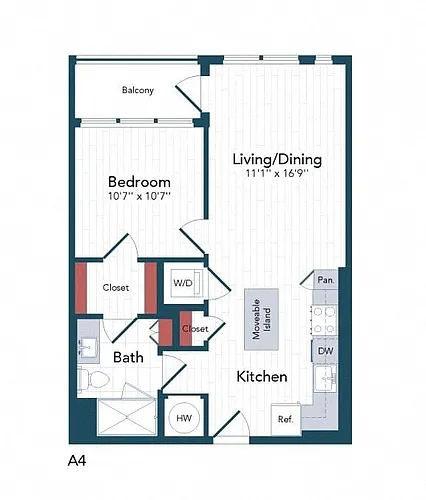 Floor plan A4
