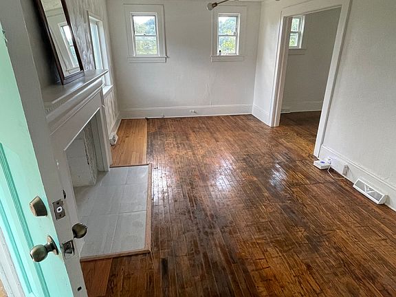 Living room from front door
