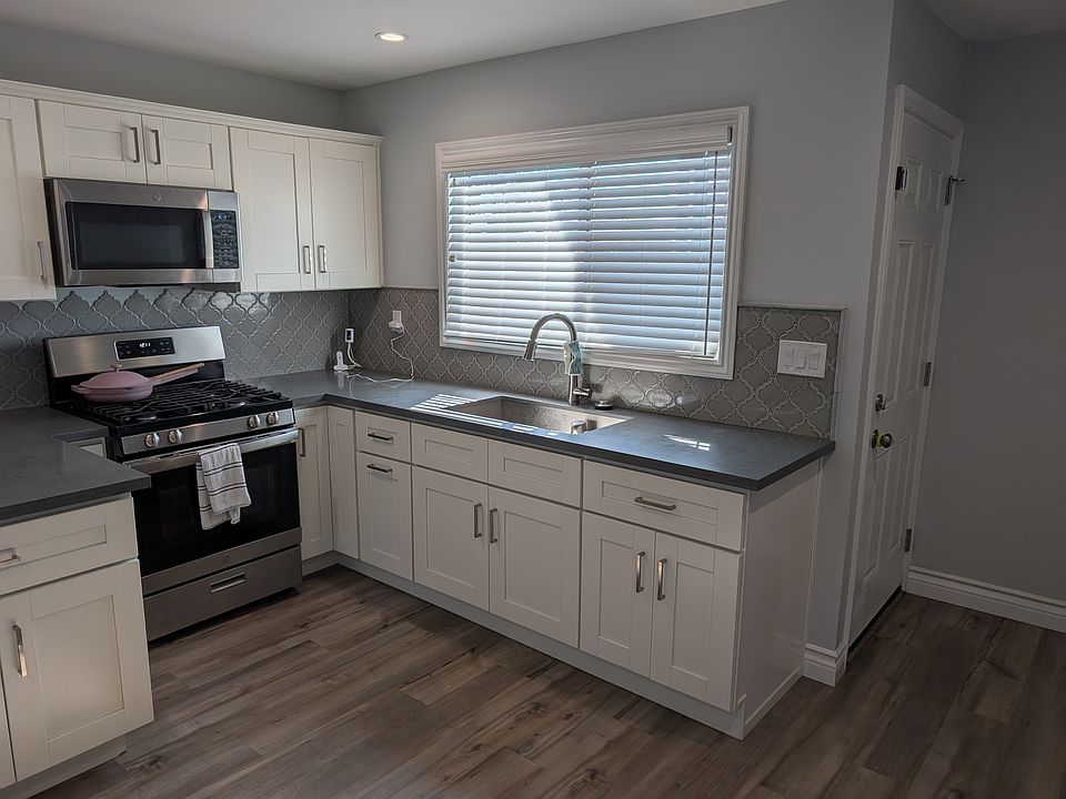 Kitchen and rear entrance