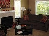 Spacious livingroom with fireplace