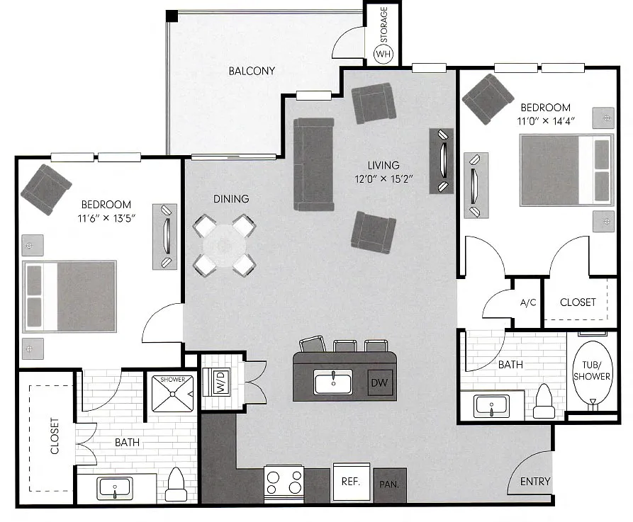Floor plan B1