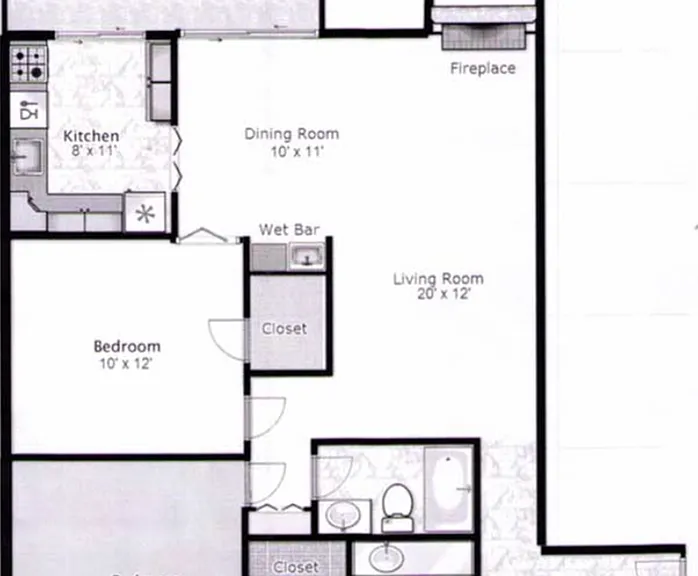 2x2 Floorplan 2x2 Floorplan