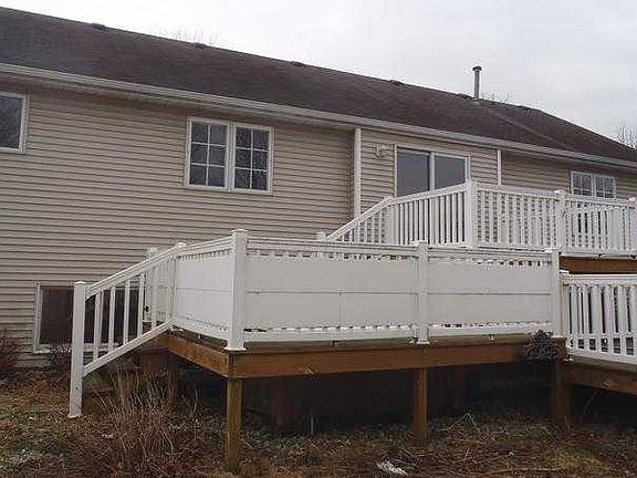 rear of property
