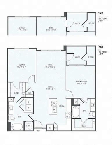 Floor plan Thar