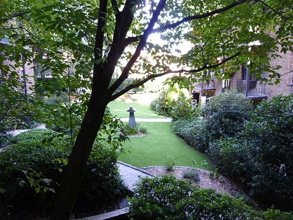 View from the terrace. This property is meticulously maintained.