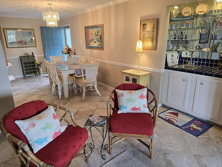 Dining Room and Wet Bar
