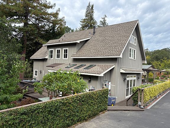 Backside of the house