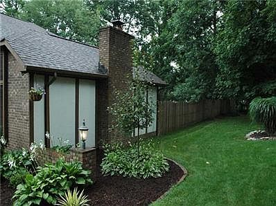 Exterior Front. Side yard