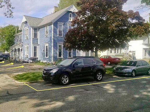 Street parking in front