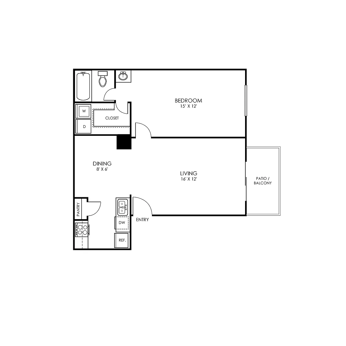Floor plan A2 Classic