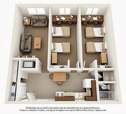 Floor plan Alpine Court