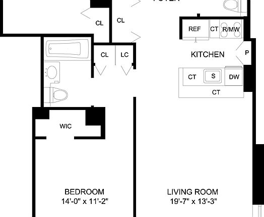 2nd image of 320 W 38th St APT 408