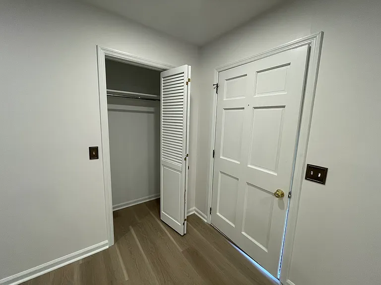 Storage closet located in the main living area