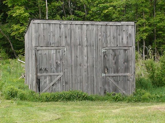Horse barn