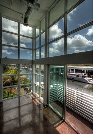 Floor to ceiling views